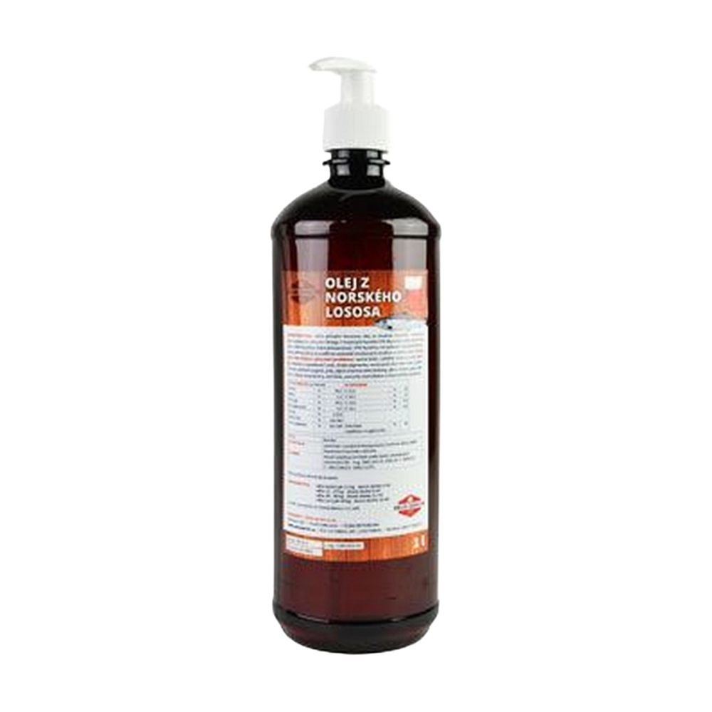 ZEUS Lososový olej 100% pre psov 1000 ml