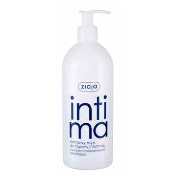 ZIAJA Intima krémová intímna hygiena s kyselinou hyalurónovou 500 ml