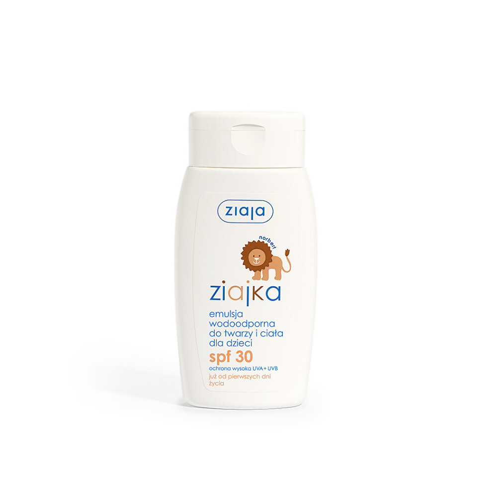 ZIAJA Ziajka Emulzia na opaľovanie pre deti SPF 30 125 ml