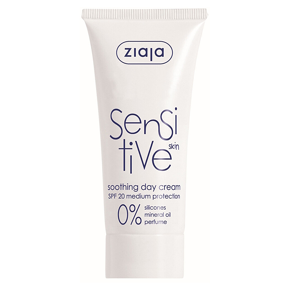 ZIAJA Upokojujúci denný krém SPF 20 Sensitive 50 ml