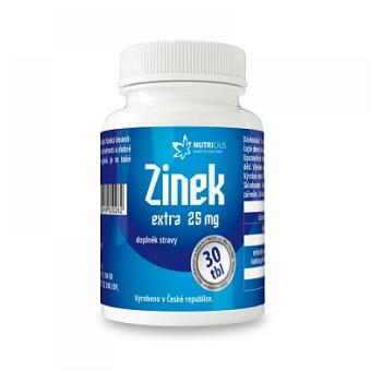 NUTRICIUS Zinok Extra 25 mg 30 tabliet