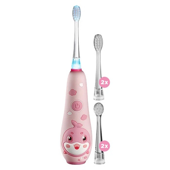 CONCEPT ZK3010 Zubná kefka detská 1 - 5 rokov ružová (Elektrické zubné kefky pre deti) - Časovač, Viac režimov čistenia