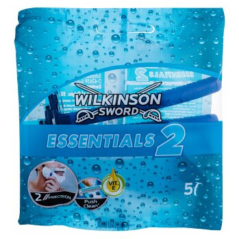 WILKINSON Sword Essentials 2 holiaci strojček 5 ks
