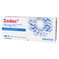 ZODAC 10 mg 7 tabliet