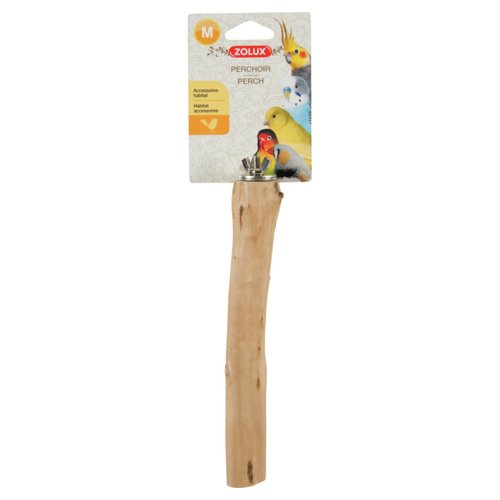 E-shop ZOLUX Bidlo pre vtáky drevené M 21 cm