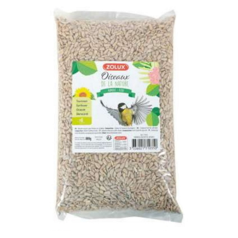 ZOLUX Slnečnica krmivo pre vonkajších vtákov 800 g