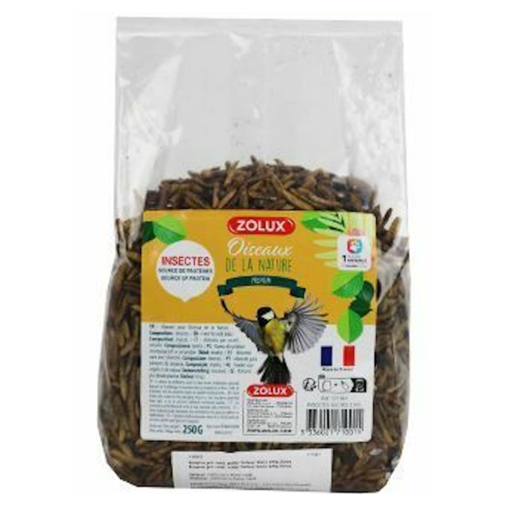 E-shop ZOLUX Sušený hmyz pre vonkajšie vtáctvo 250 g