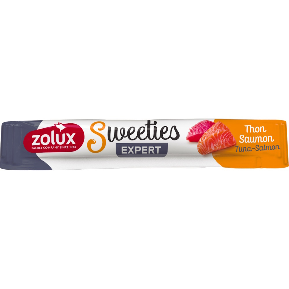 E-shop ZOLUX Sweeties tuniak a losos krémová tyčinka pre mačky 14 g