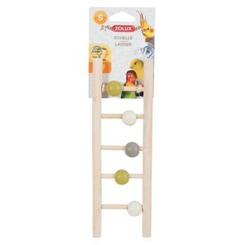 ZOLUX Rebrík pre vtáky drevený 5 priečok 23,5 cm