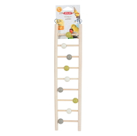 ZOLUX Rebrík pre vtáky drevený 9 priečok 37,5 cm
