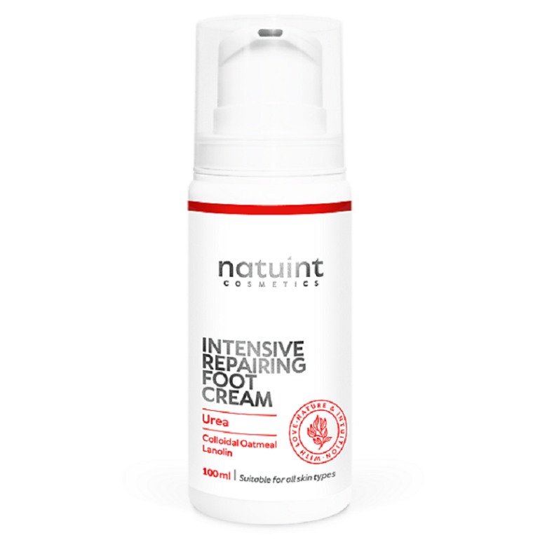 NATUINT COSMETICS Zvláčňujúci krém na nohy Lanolín a Urea 100 ml