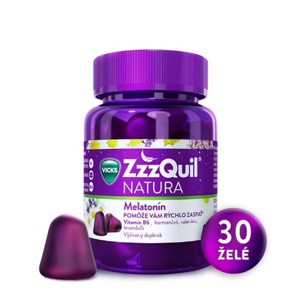 ZZZQUIL Natura 30 želé kúpite na Mojalekaren.sk